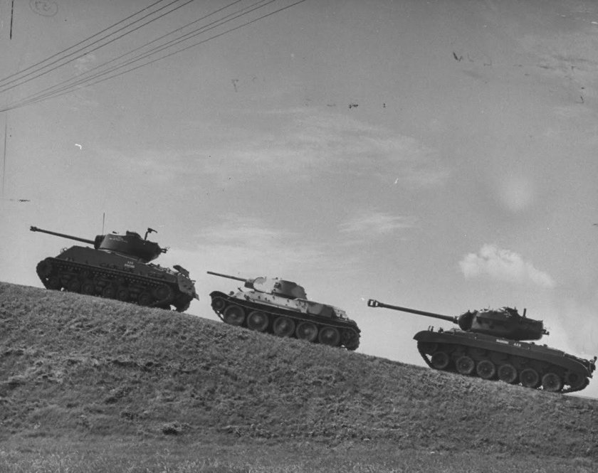 Т-34 на Абердинском полигоне