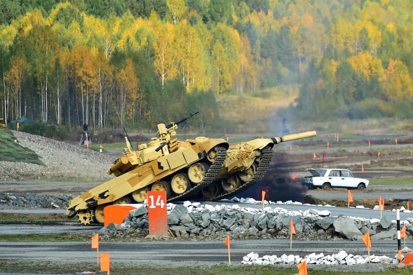 Танковый полигон Нижний Тагил