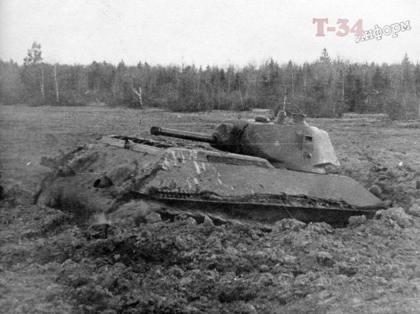 Испытания танка т34