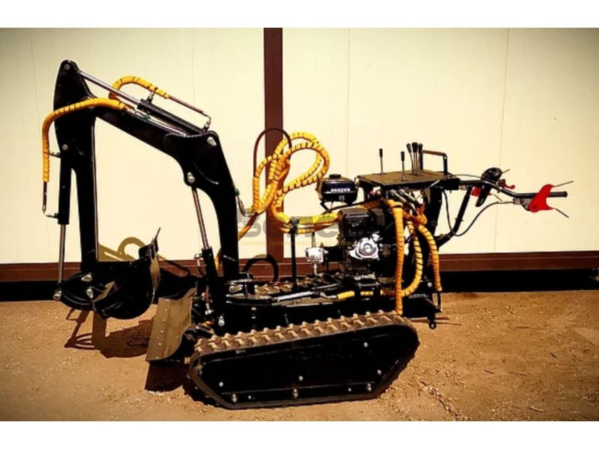 Самоходный мини экскаватор "BLACKDIGGER"
