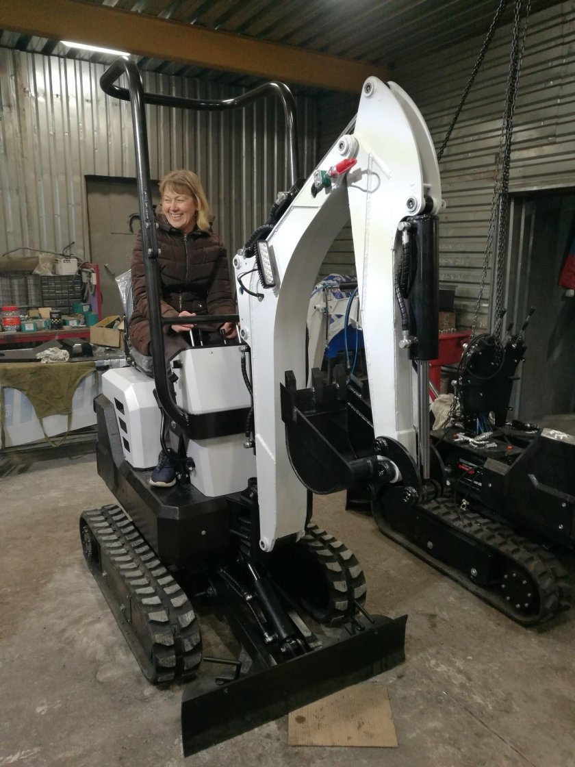 Риппа мини экскаватор 322