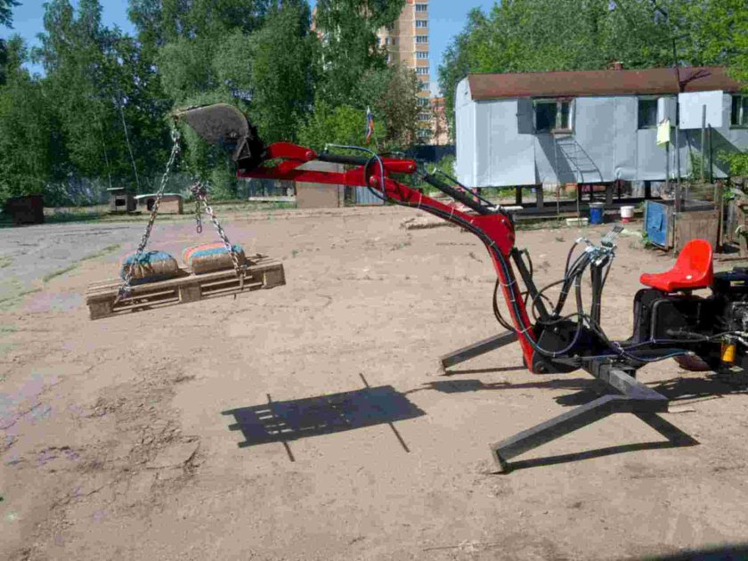 Микро экскаватор МТ-2