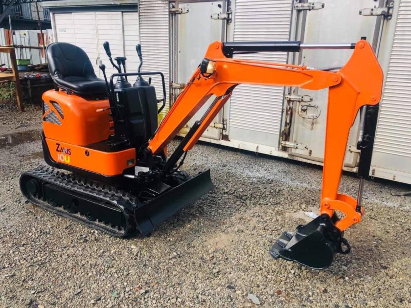 Колёсный миниэксковатор Samsung