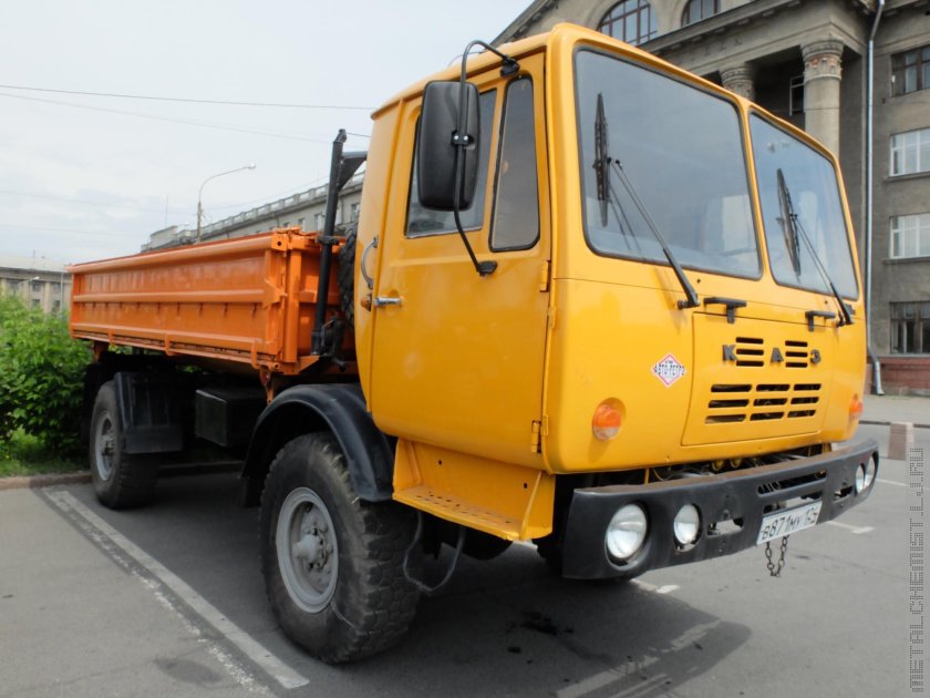 Горный тягач каз-4540 Колхида