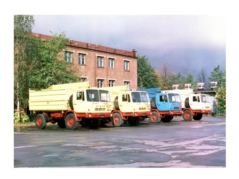 Седельный тягач каз 606 Колхида