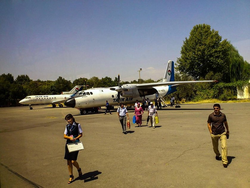 Старый аэропорт Душанбе