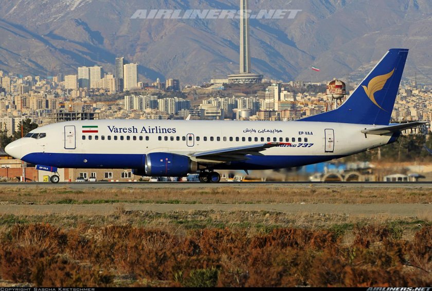 Боинг 737-300 Таджикистан