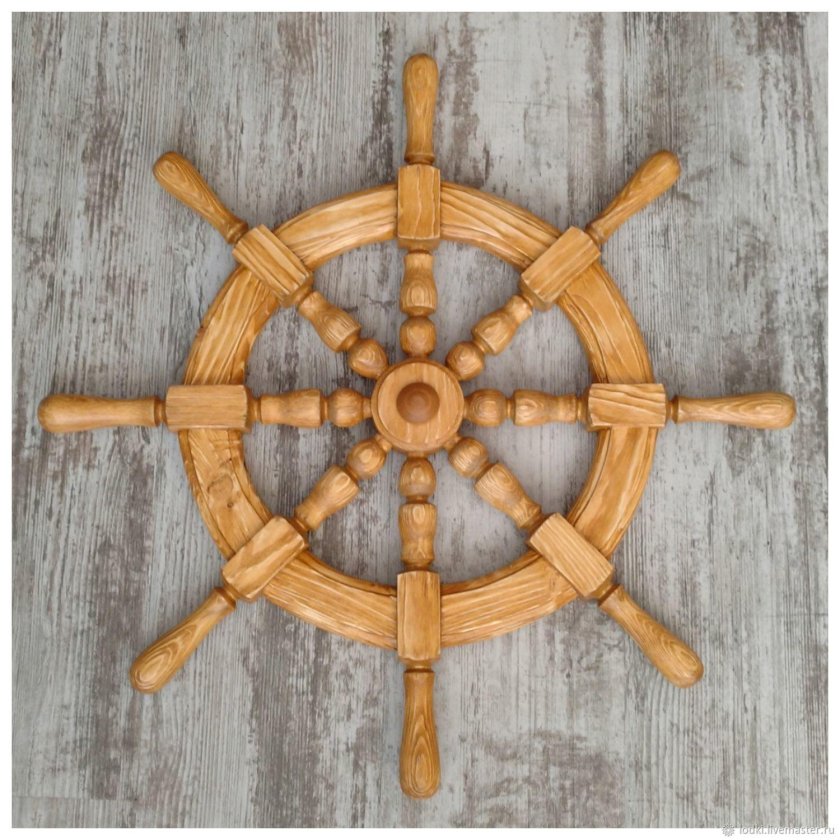 Штурвал декоративный