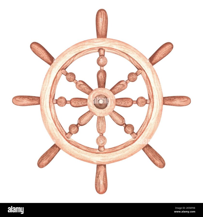 Штурвал для лодки