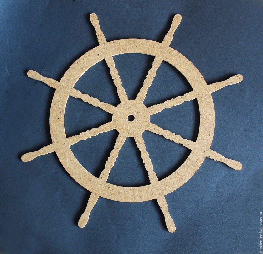 Штурвал из фанеры