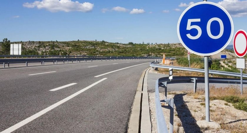 Дорожные знаки скорости