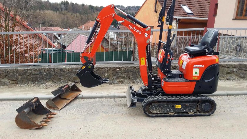 Мини экскаватор Кубота k008