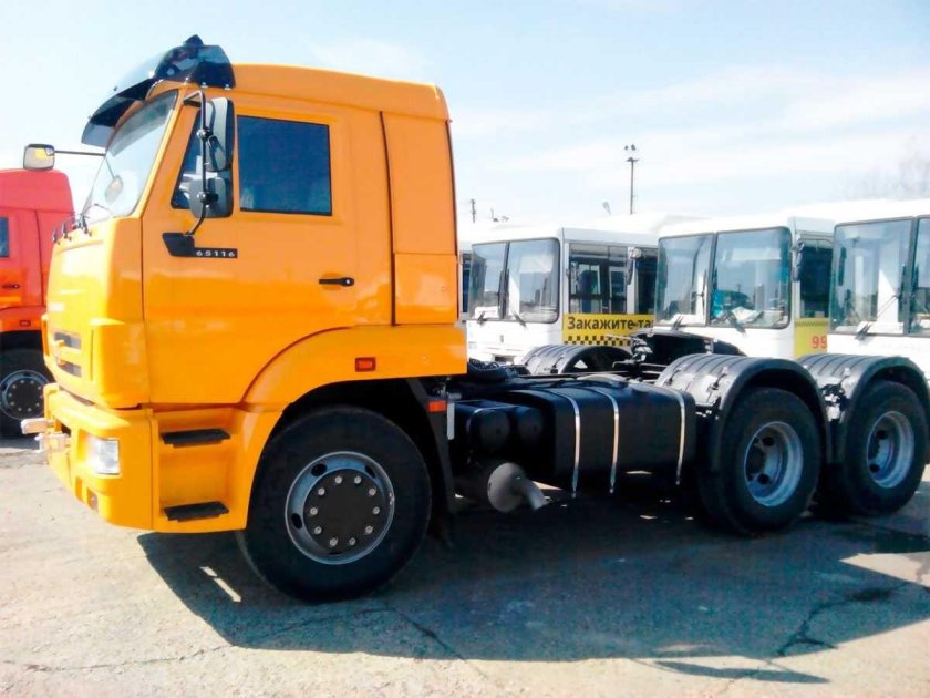 КАМАЗ 65116-6912-48 тягач евро 5