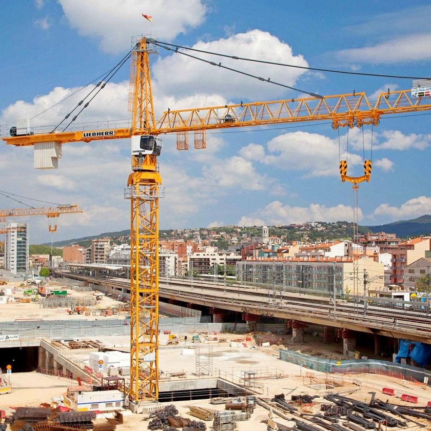 Башенный кран Liebherr 91ec