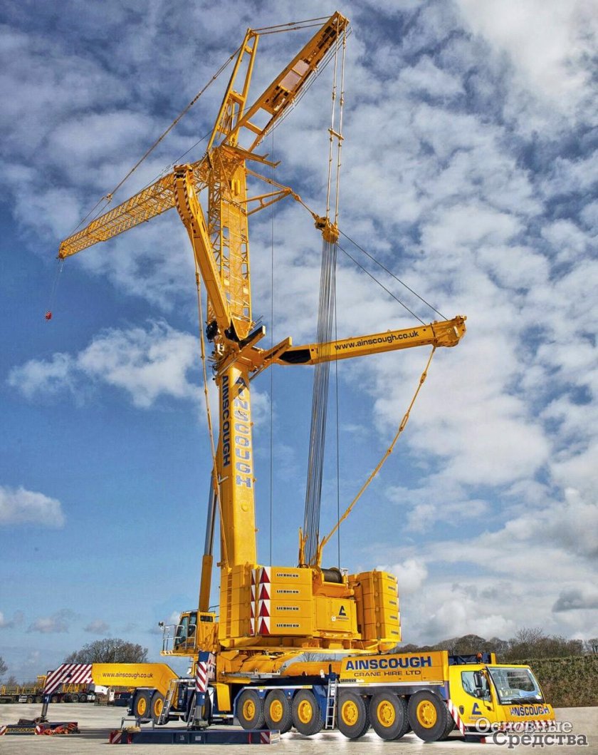 Либхер кран 1000 тонн
