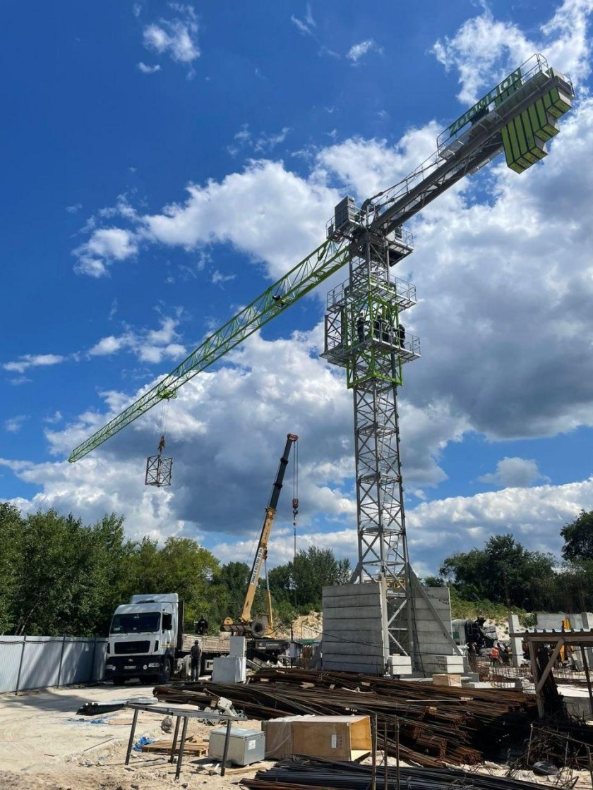 Башенный кран Zoomlion t6013-8a