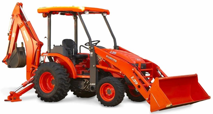 Экскаватор погрузчик Кубота