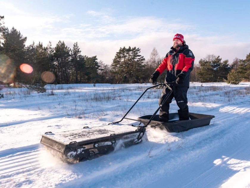 Электро мотобуксировщик МТТ-136