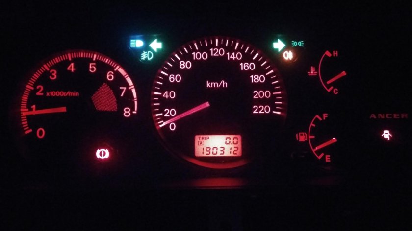Индикаторы панели приборов Лансер 9