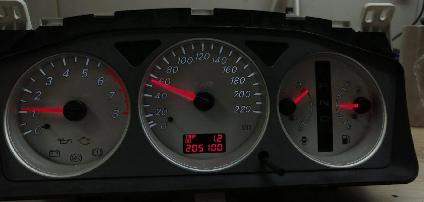 Пересвет приборки Лансер 9