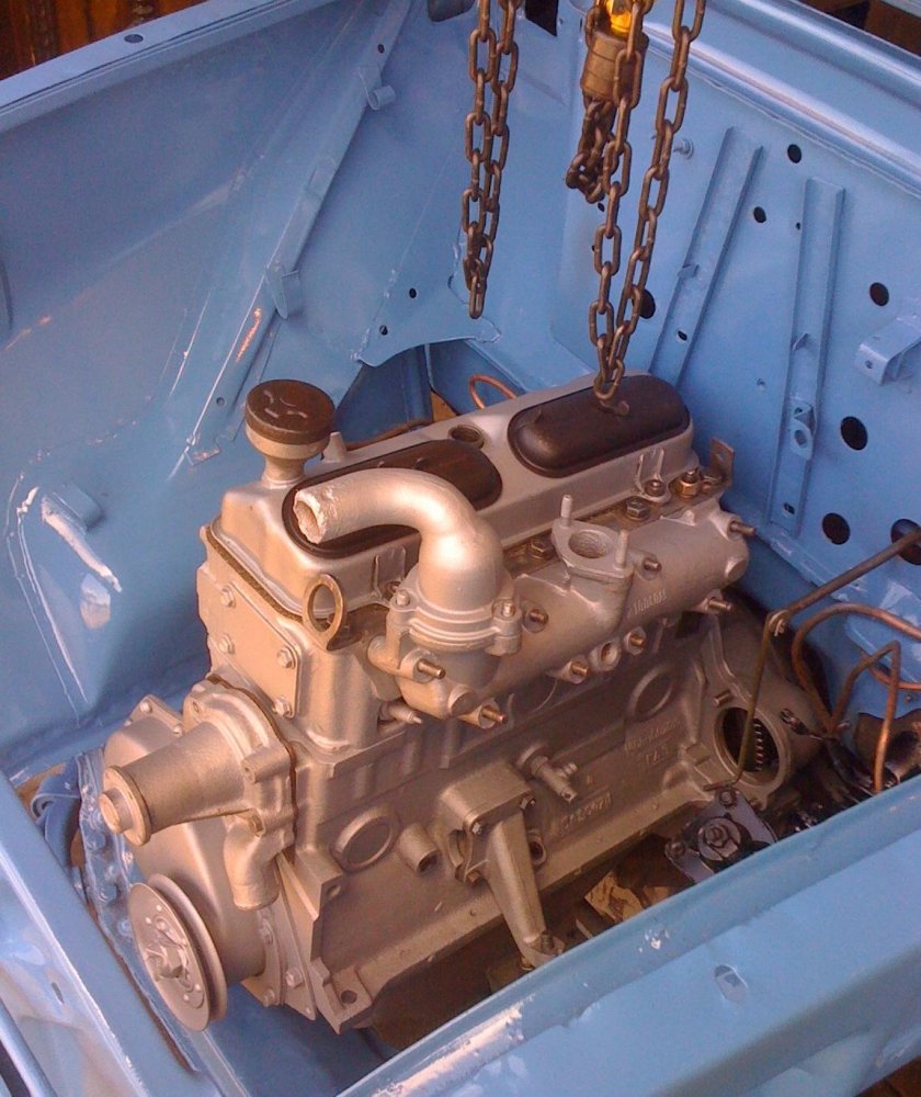 Москвич-407 мотор