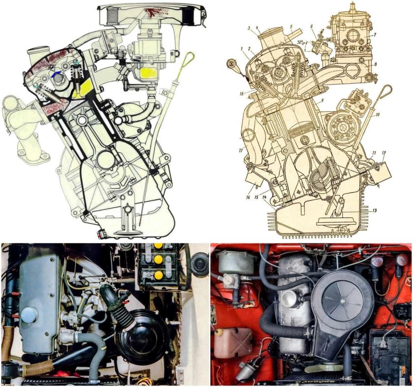 М412 мотор чертежи