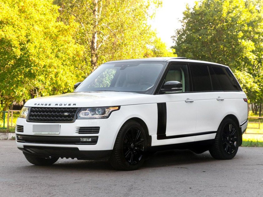Рендж Ровер белый
