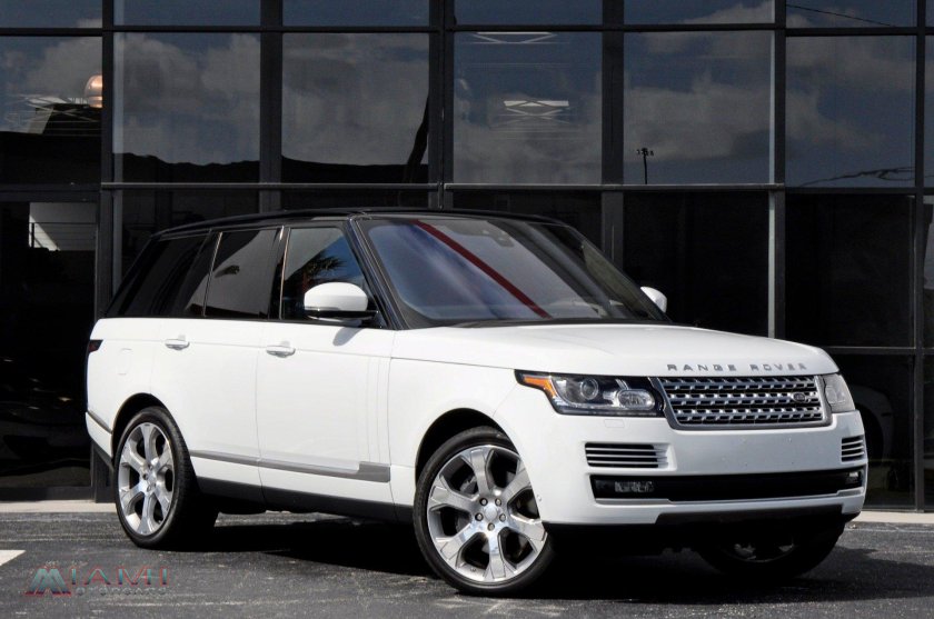 Рендж Ровер белый
