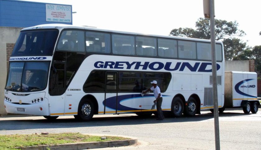Американские автобусы Greyhound