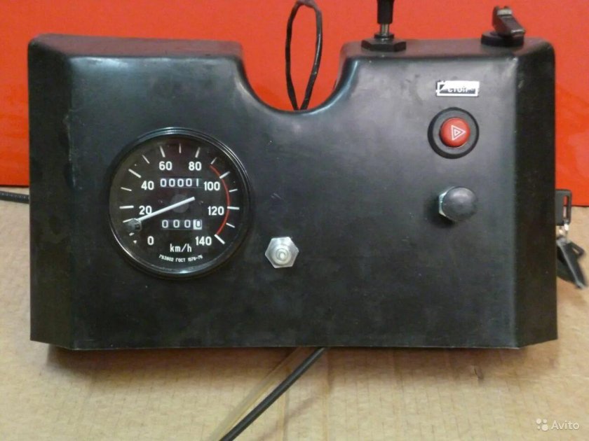 Панель приборов Буран 640