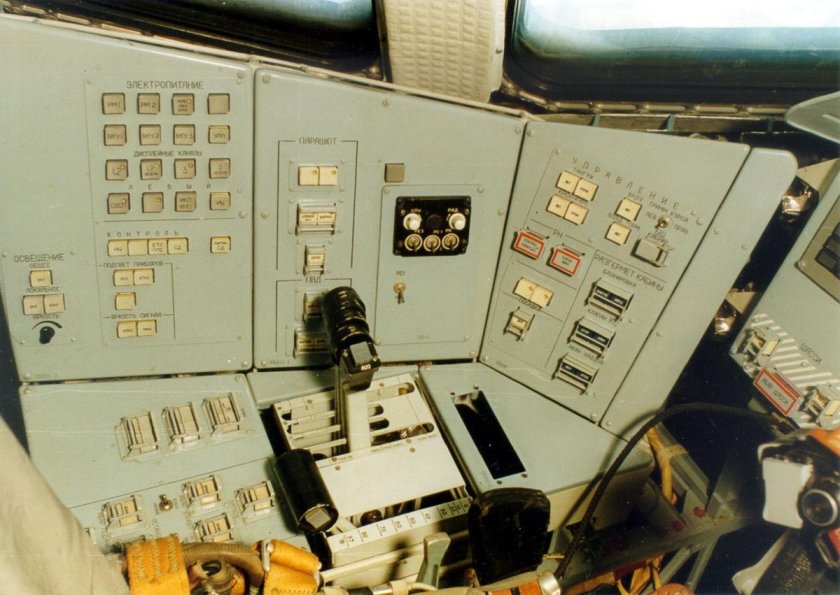 Панель управления Буран