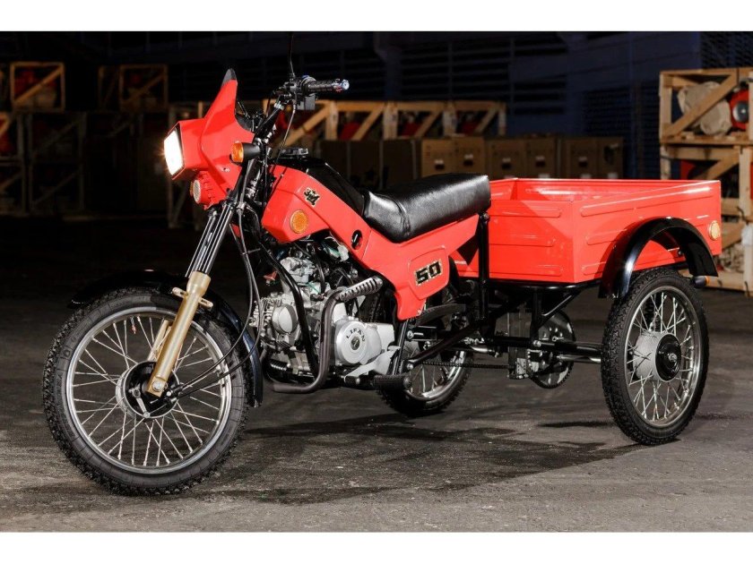 Мопед ЗИД-50-02 грузовой