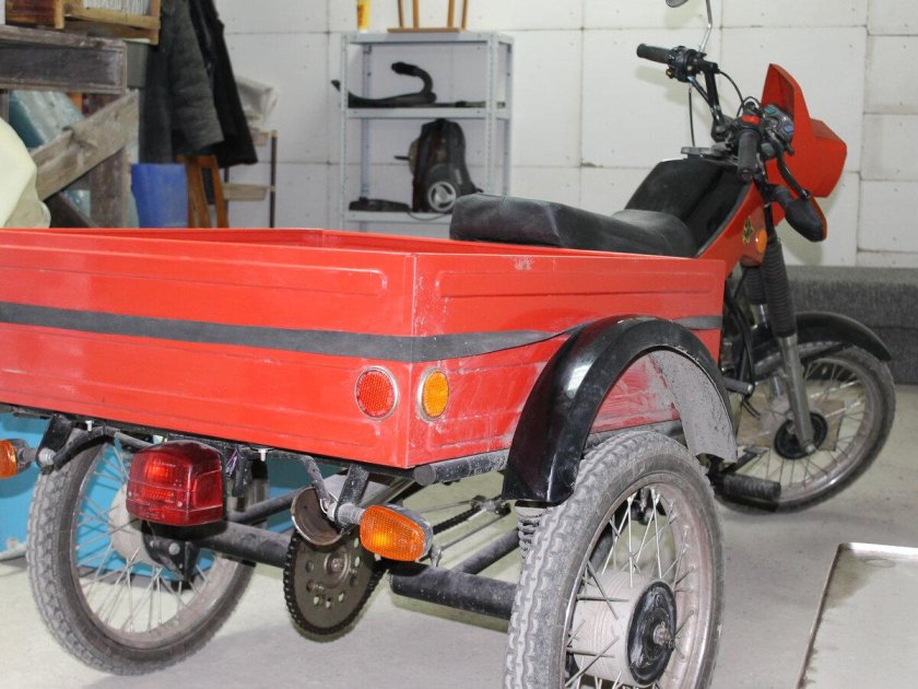 Грузовой мопед ЗИД 50
