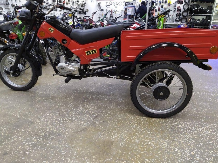 Мопед ЗИД-50-02 грузовой