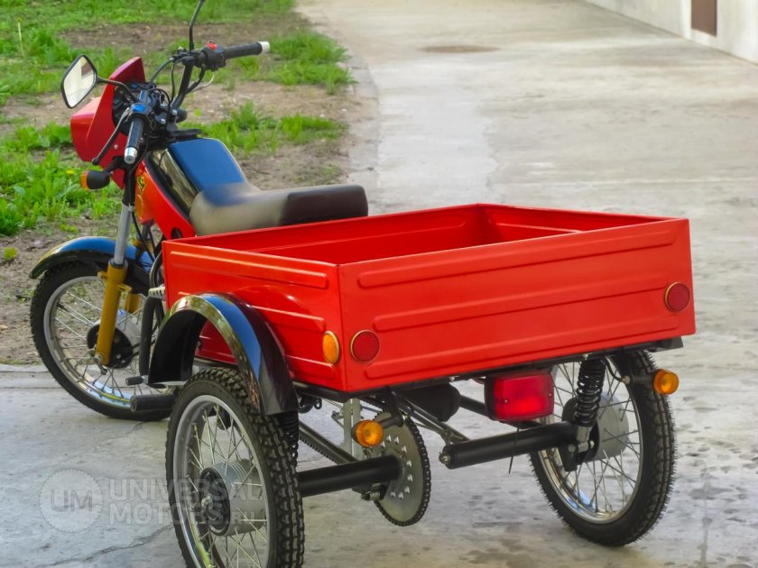Мопед ЗИД-50-02 грузовой