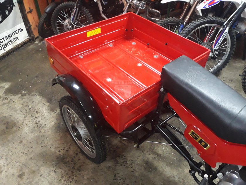 Мопед ЗИД 50-02 грузовой трехколесный