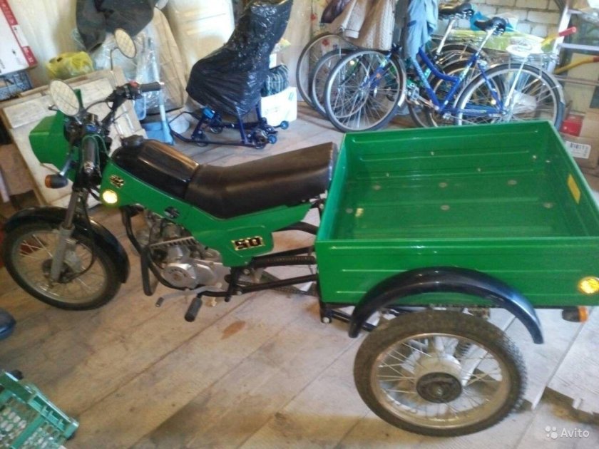 Грузовой мопед ЗИД 50