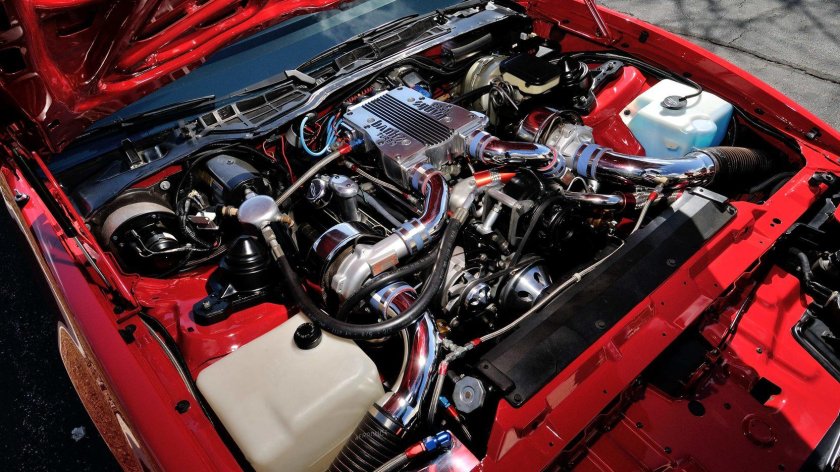 Pontiac Firebird Trans am 1977 двигатель