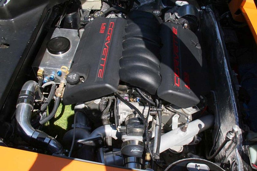 Pontiac Fiero мотор