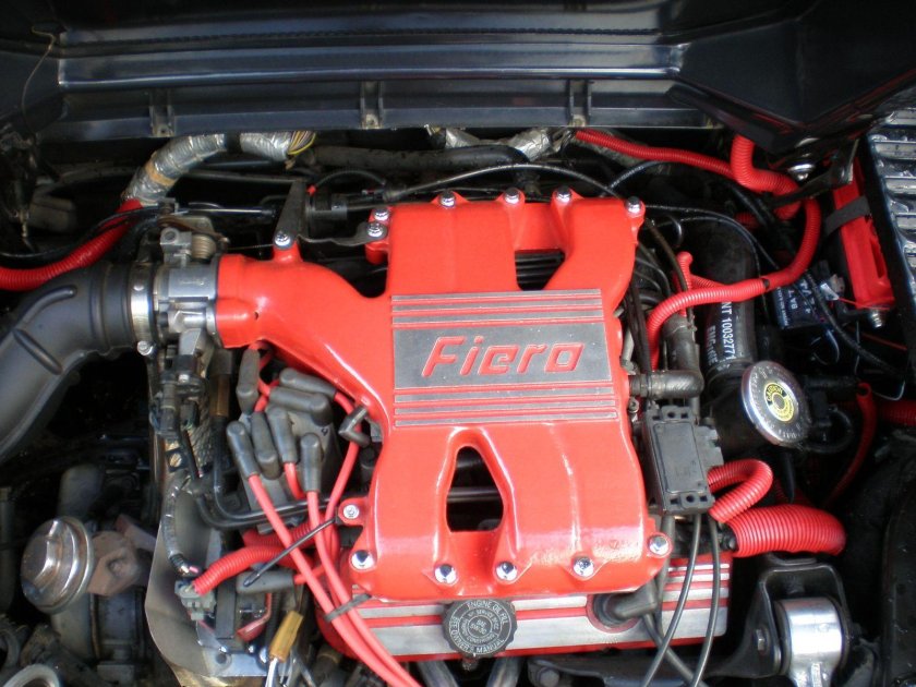 Pontiac Fiero мотор