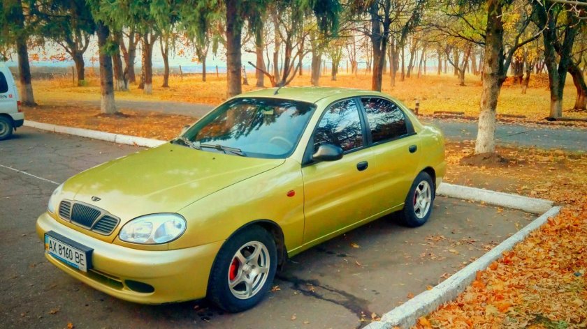 Дэу Ланос 2007