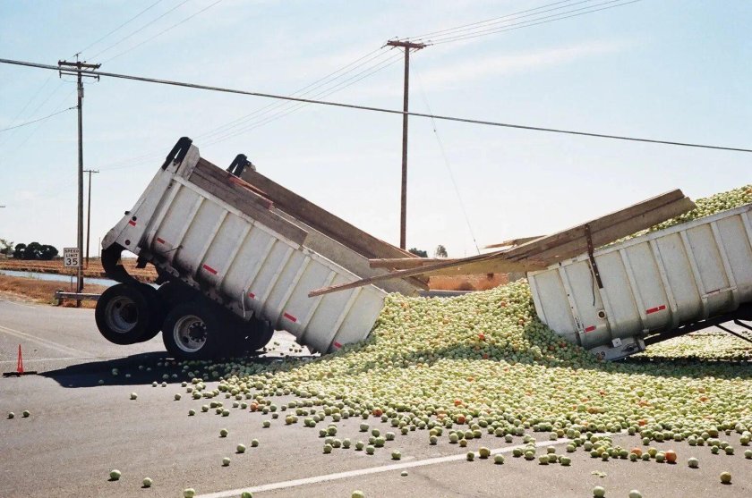 Перегруз самосвала