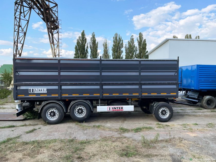 Прицеп зерновоз тягач