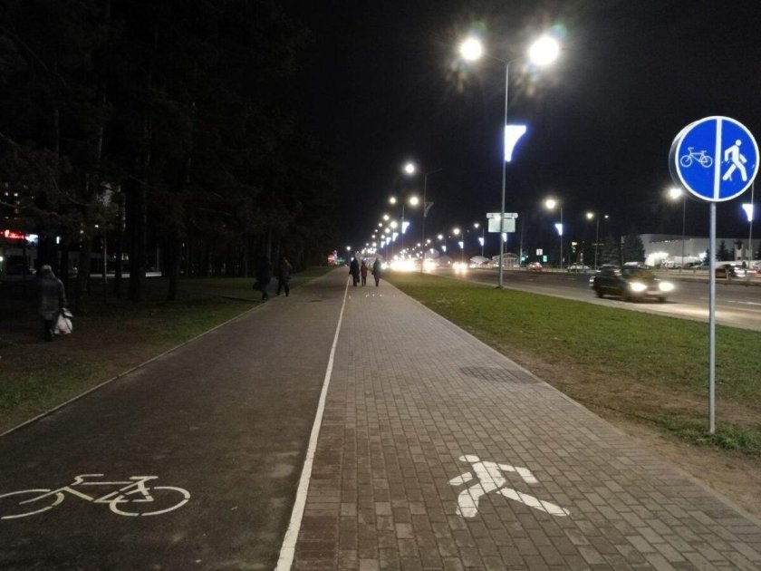 Знак 4.5.4 велосипедная дорожка