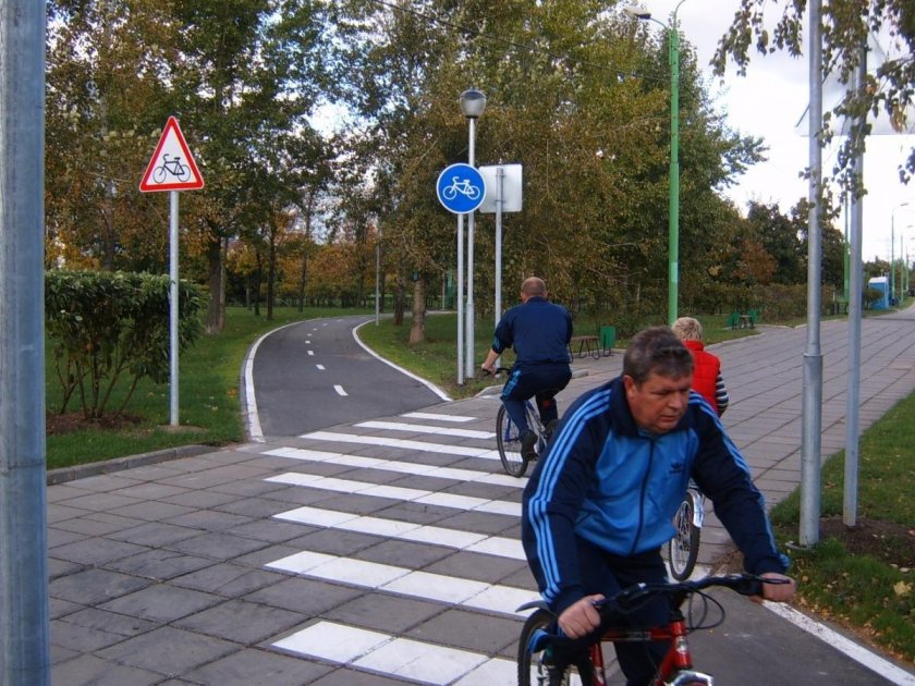 Лесопарк Измайлово велодорожки