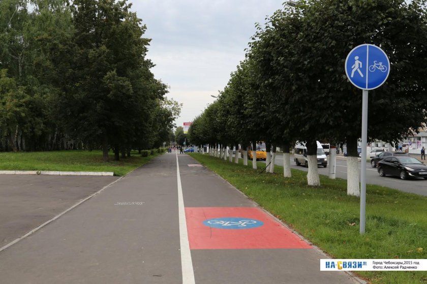 Велопешеходная дорожка ПДД