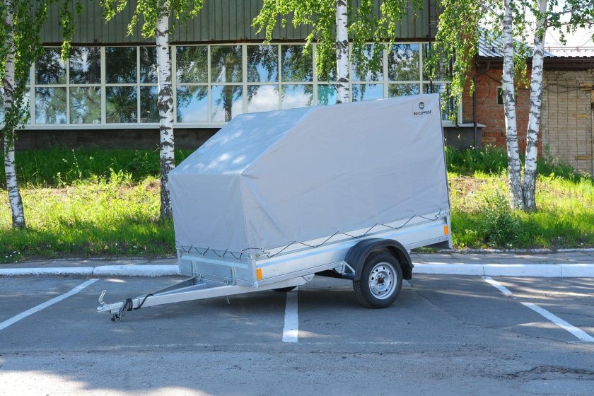 Оцинкованный прицеп