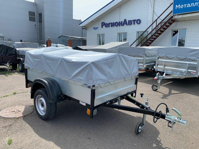 Прицеп Спутник еко высокий тент 191237
