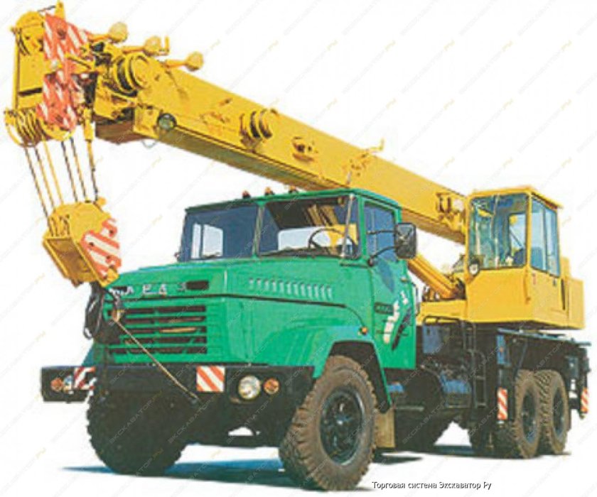 КРАЗ 65101 кран