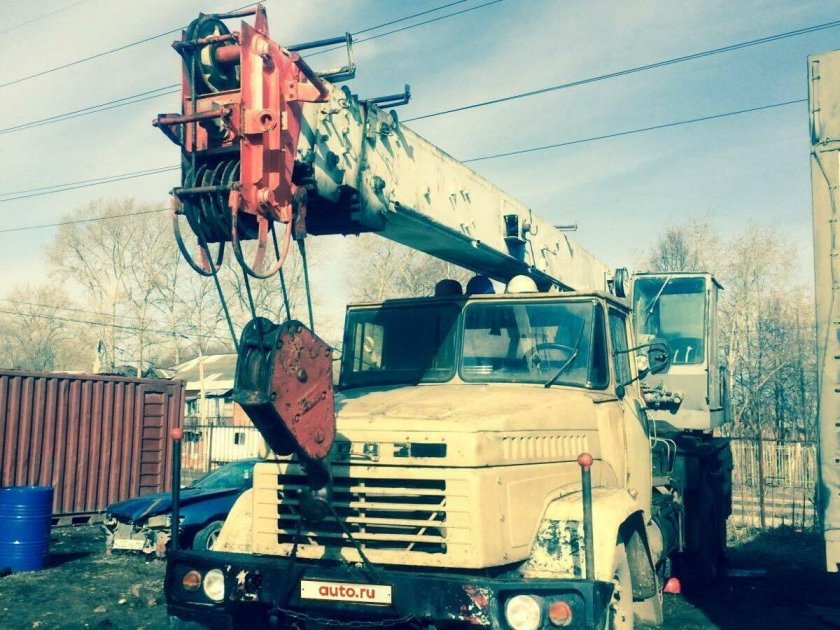 КРАЗ 250 автокран
